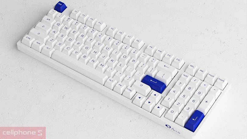 Tính năng bàn phím cơ Akko 3098B Multi-Mode Blue On White