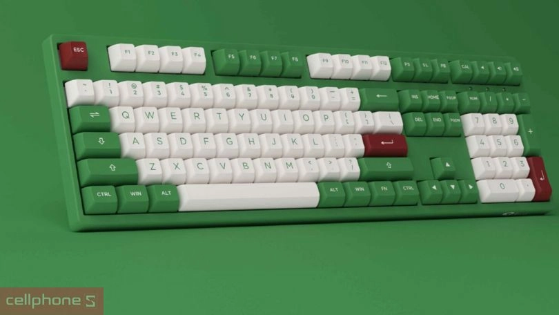 Thiết kế bàn phím cơ AKKO 3108 RF Matcha Red Bean