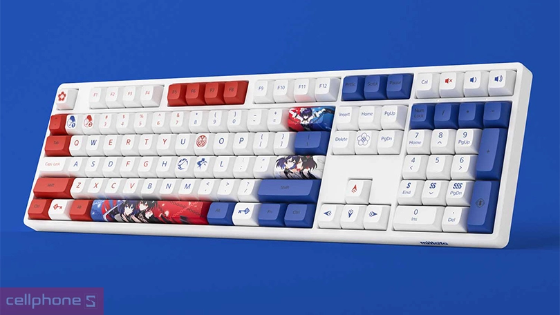 Thiết kế phím cơ AKKO 5108S Honkai Impact 3rd Stygian Nymph