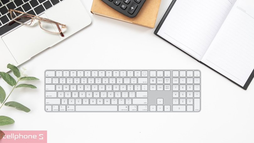 Kết nối bàn phím Apple Magic Keyboard Touch ID 2024 