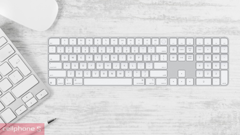 Trọng lượng Apple Magic Keyboard Touch ID 2024 