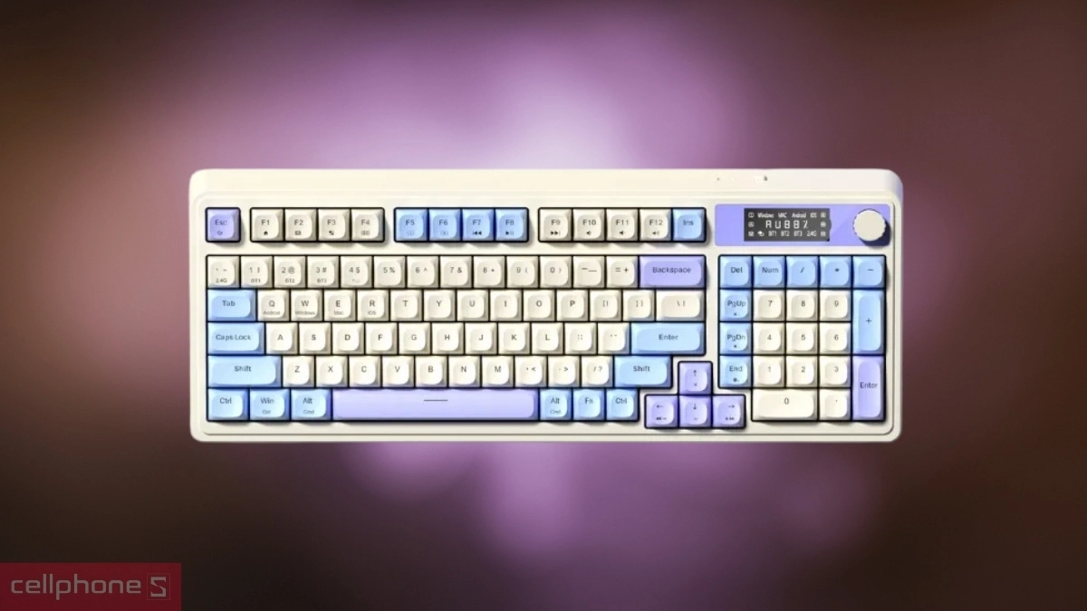 Thiết kế bàn phím không dây Aula S99 Pro
