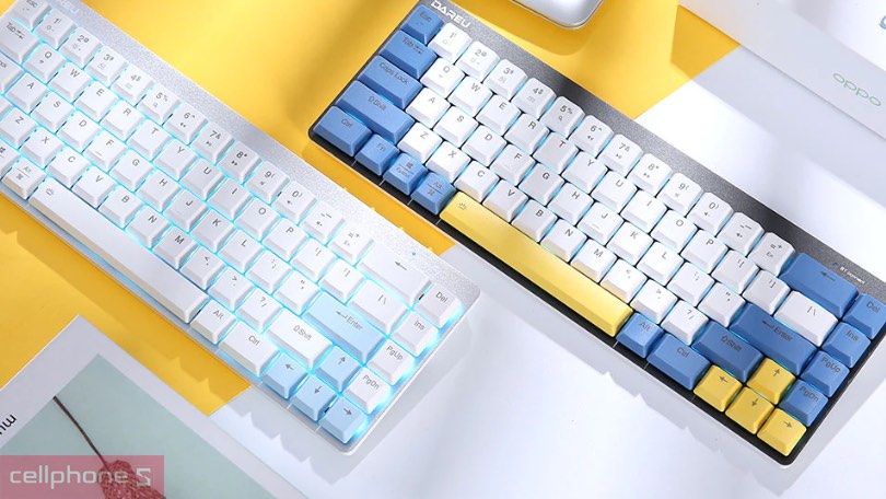 Thiết kế bàn phím Dareu EK868 Brown Switch