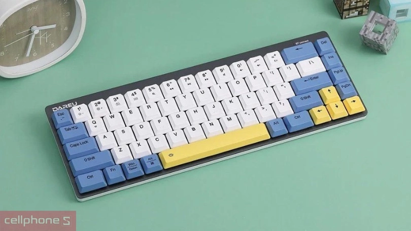Kích thước  bàn phím DareU EK868 Brown Switch