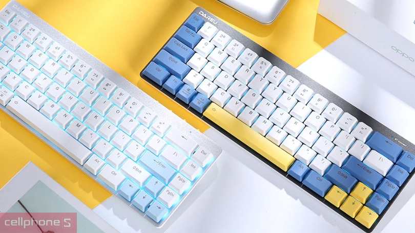 Kết nối bàn phím DareU EK868 Red Switch
