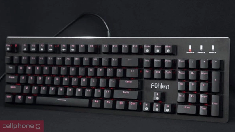 Chất liệu bàn phím cơ Fuhlen Eraser