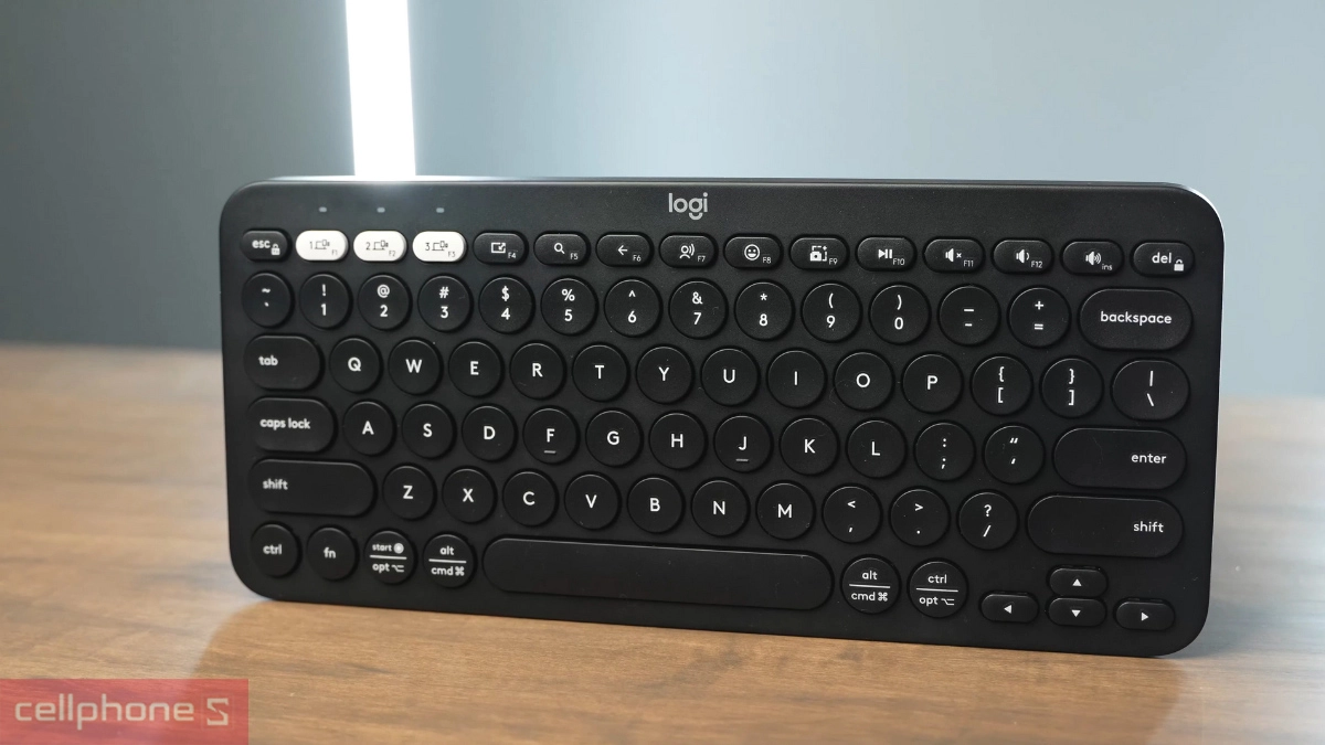 Bàn phím Bluetooth Logitech Pebble K380S Tinh Giản, Nhỏ Gọn