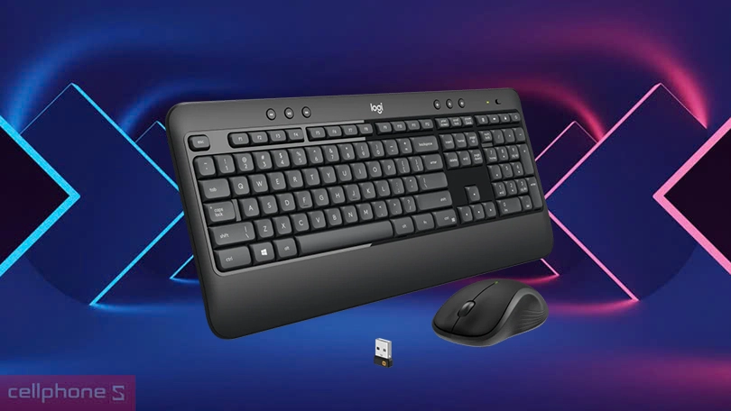 Combo bàn phím chuột Logitech MK540 - Sự kết hợp lý tưởng cho công việc và giải trí