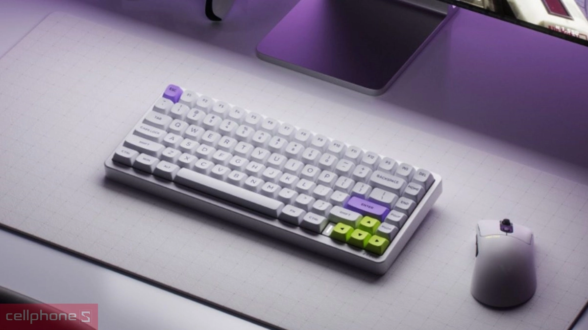 Keycap bền bỉ, switch từ tính Pop Pro linh hoạt