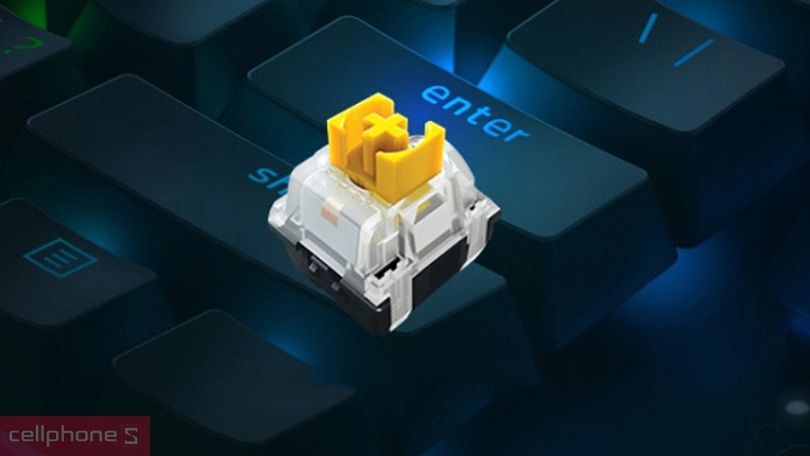 Keycap bàn phím cơ Razer Blackwidow V3 Yellow Switch