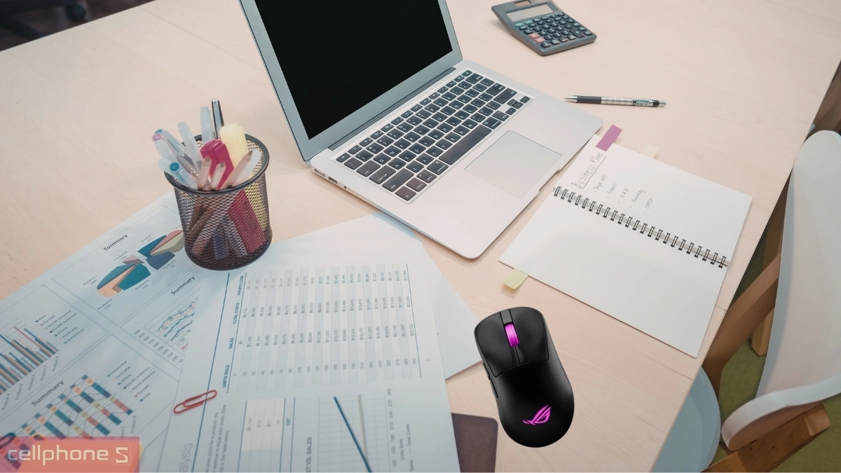 Công nghệ kết nối chuột Gaming không dây Asus Keris II Origin