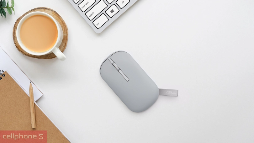 Chuột không dây Asus Marshmallow MD100 Lite