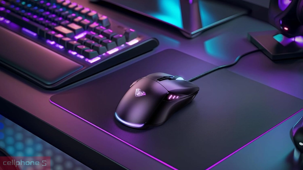 Độ nhạy DPI của chuột gaming có dây Aula F815