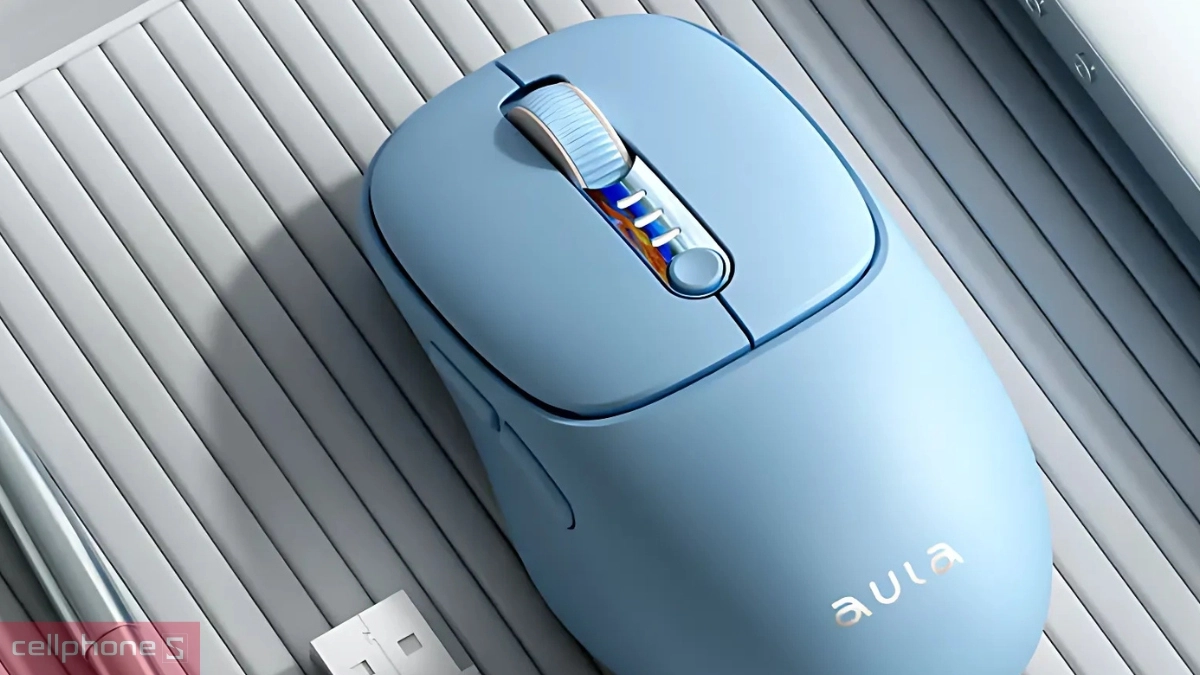 Kết nối trên chuột không dây Aula AM208