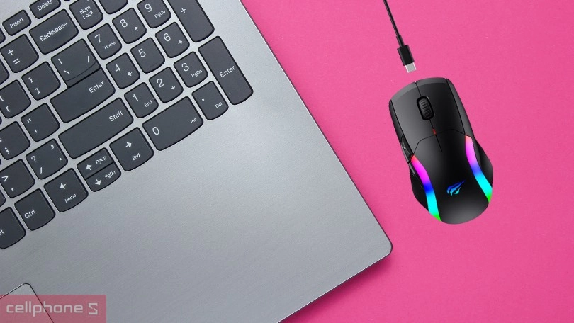 Chuột Havit có dây MS1001S siêu bền, gọn nhẹ, tiện lợi