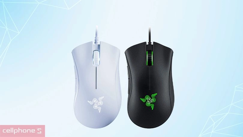 Thiết kế chuột Razer đơn giản, tiện lợi