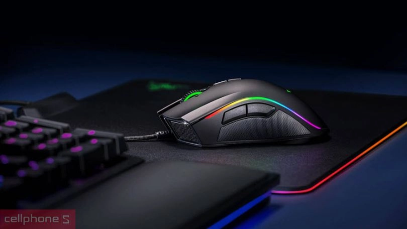 Chuột Razer có dây hiện đại, thiết kế đẩy đủ tính năng