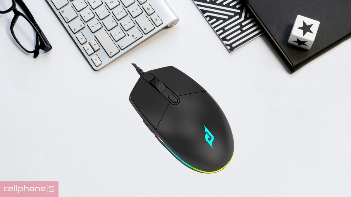 Kết nối chuột có dây E-Dra EM6102Pro