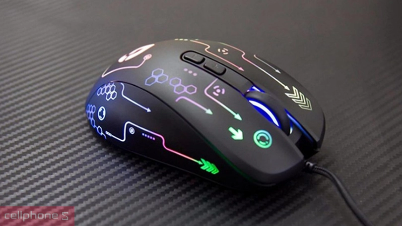 Thiết kế chuột Fuhlen G90s