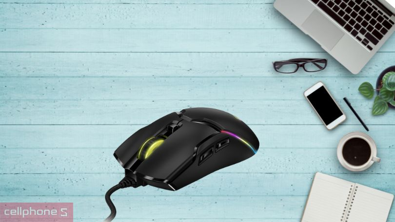 Thiết kế chuột Genius Scorpion M700