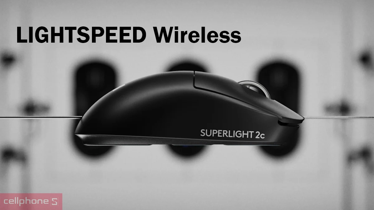 Cảm biến chuột gaming không dây Logitech Pro X Superlight 2C