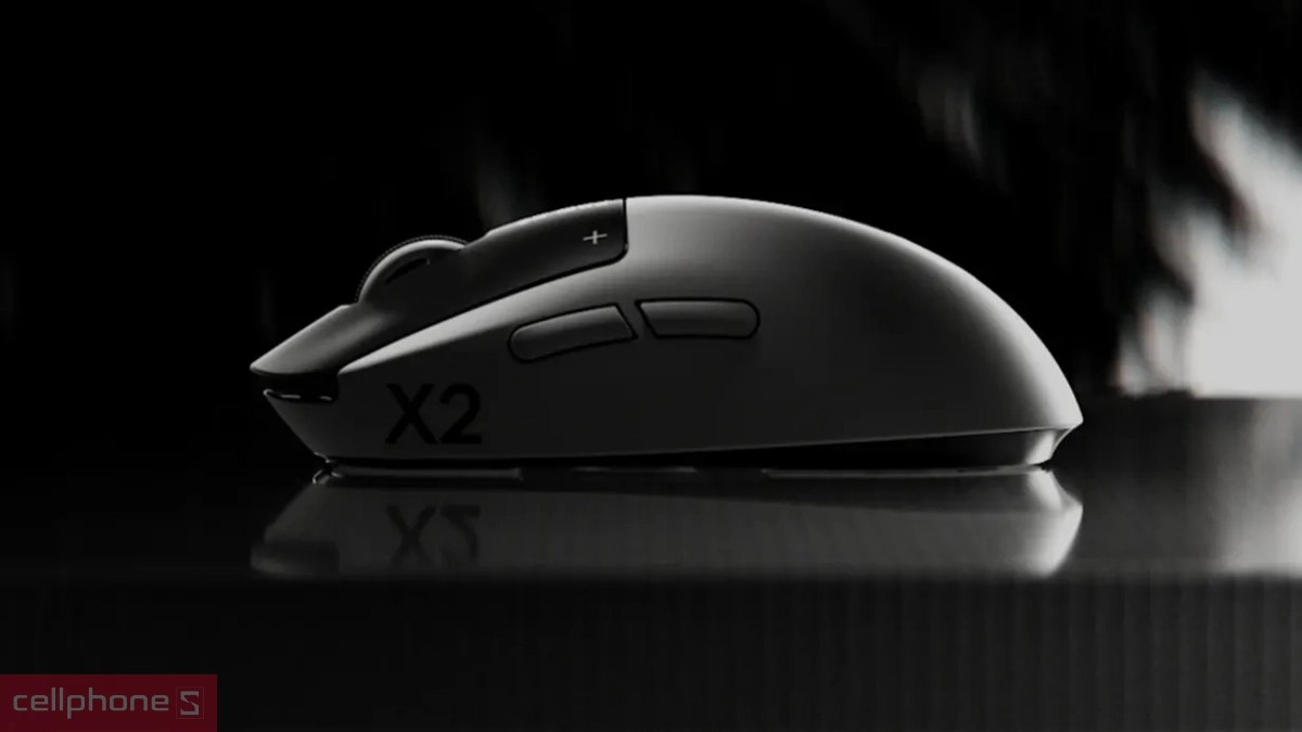 Kết nối chuột Gaming không dây Logitech Pro X2 Superstrike Lightspeed