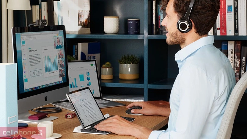 Khả năng kết nối của chuột không dây Bluetooth Logitech M720 Triathlon