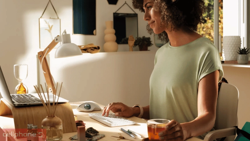 Độ nhạy chuột Logitech Ergo M575