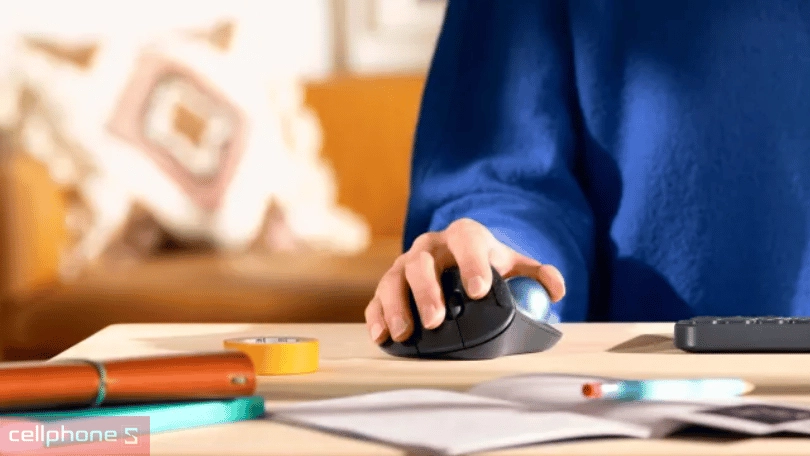 Kết nối chuột Logitech Ergo M575