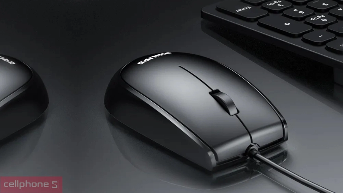 Thiết kế chuột Philips SPK7217