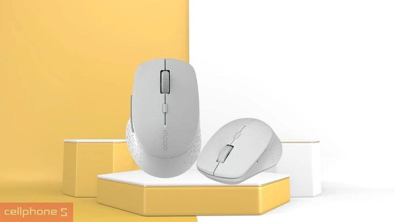 Kết nối  chuột không dây Rapoo M310 silent 