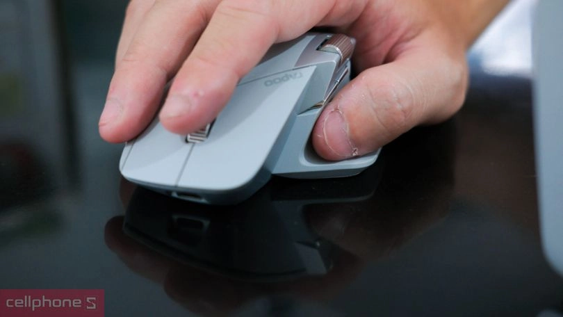 Chuột không dây Rapoo MT760 - Kiểu đáng công thái học, nâng cao độ chính xác vượt trội