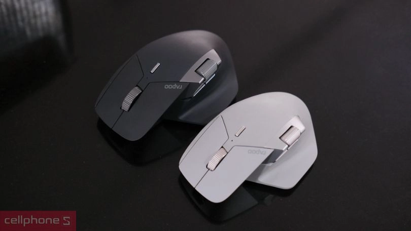 Chuột không dây Rapoo MT760M mini - Đa dạng kết nối, độ nhạy vượt trội