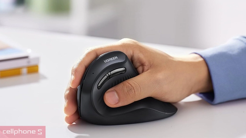 Kết nối chuột công thái học không dây Bluetooth Ugreen MU008