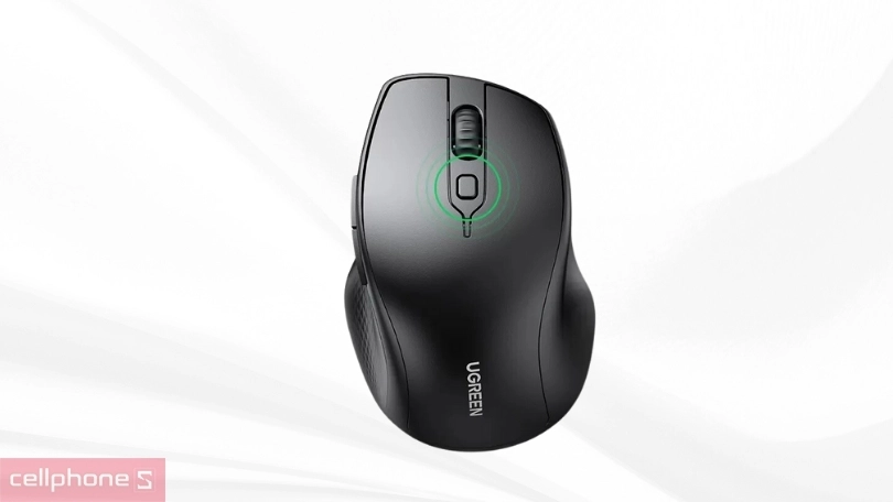 Độ nhạy DPI của chuột không dây Bluetooth Ugreen MU101 Đen