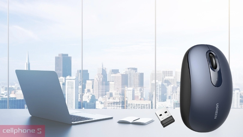 Kết nối chuột không dây Urgreen MU105 Dusty