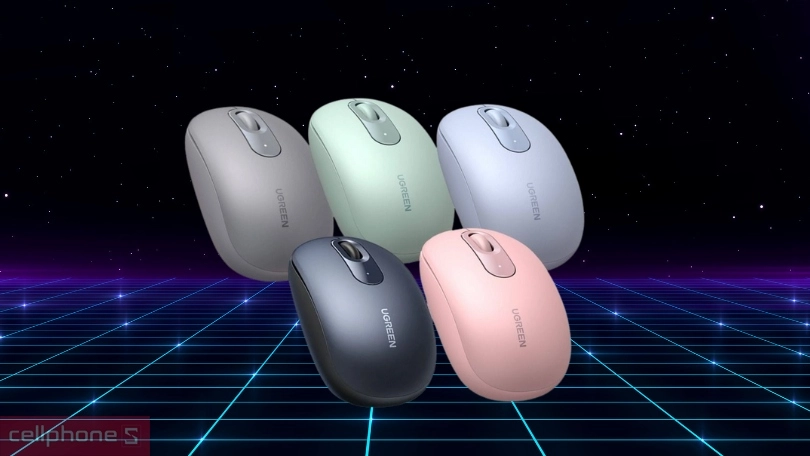 Độ nhạy chuột không dây Urgreen MU105 Dusty