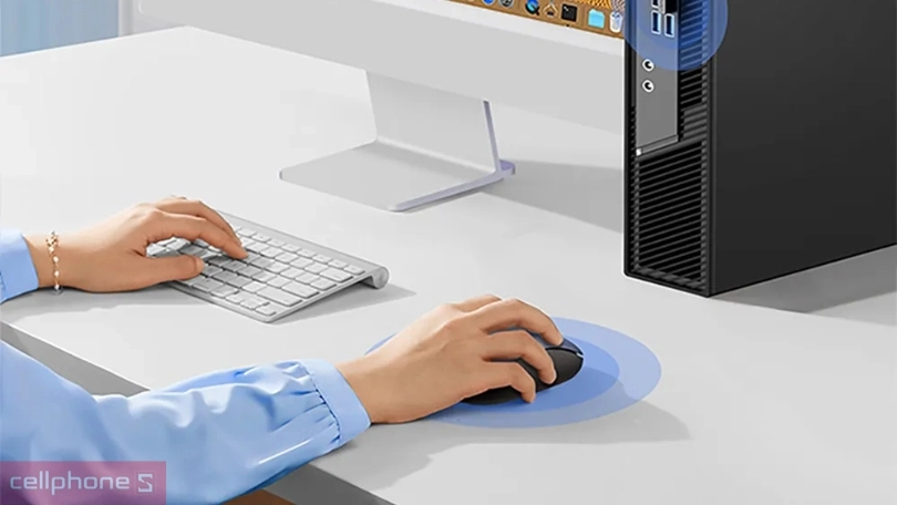 Kết nối chuột không dây Ugreen MU105 Moonlight