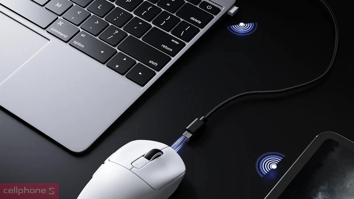 Chuột gaming không dây Attack Shark X3 được thiết kế với trọng lượng chỉ 49g