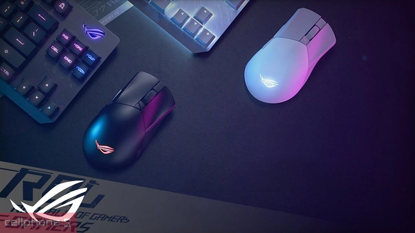 Thiết kế chuột gaming ASUS ROG Gladius III Aimpoint USB/WL/RGB