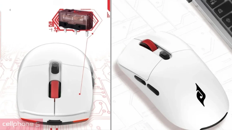 Chuột gaming không dây E-Dra EM625X kết nối 2 trong 1 siêu nhạy