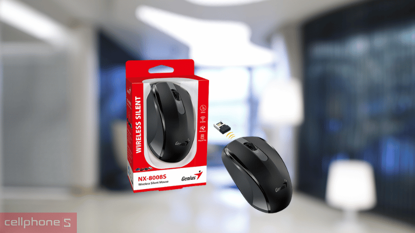 Chuột không dây Genius NX-8008S Silent