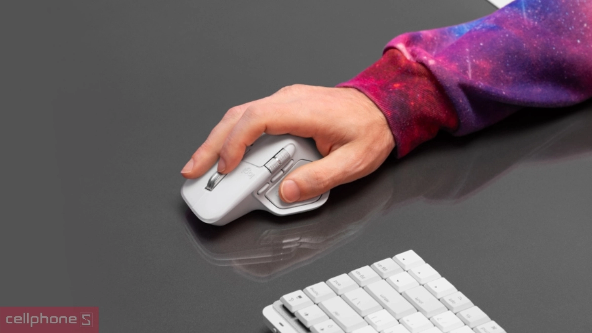 Cảm biến Darkfield 8000 DPI chuột không dây Logitech MX Master 4 for Mac