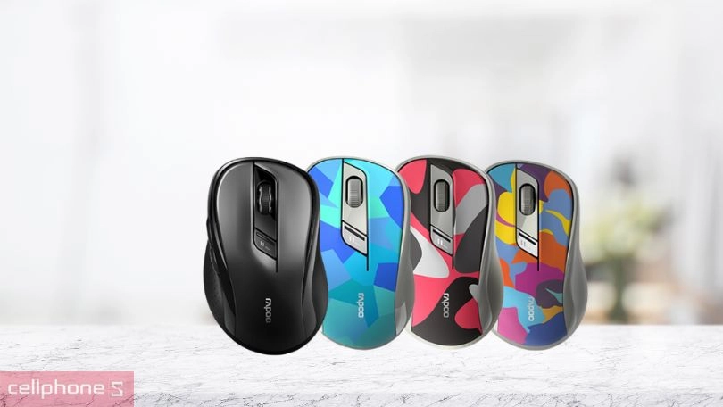 Chuột không dây Bluetooth Rapoo M500 Silent