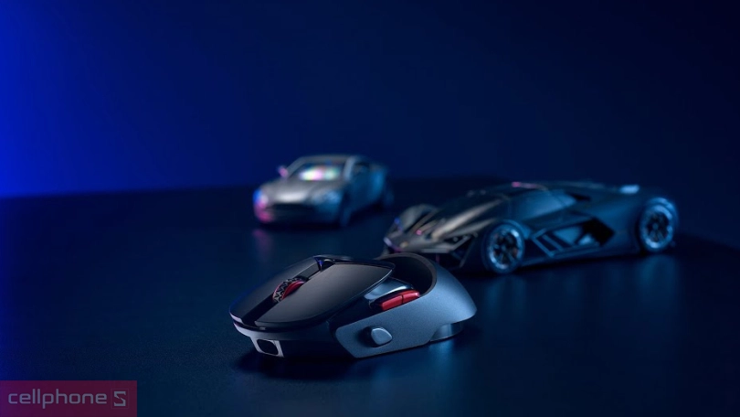 Chuột Gaming không dây Rapoo VT960S - Kiểu dáng thời thượng, thiết kế bền bỉ