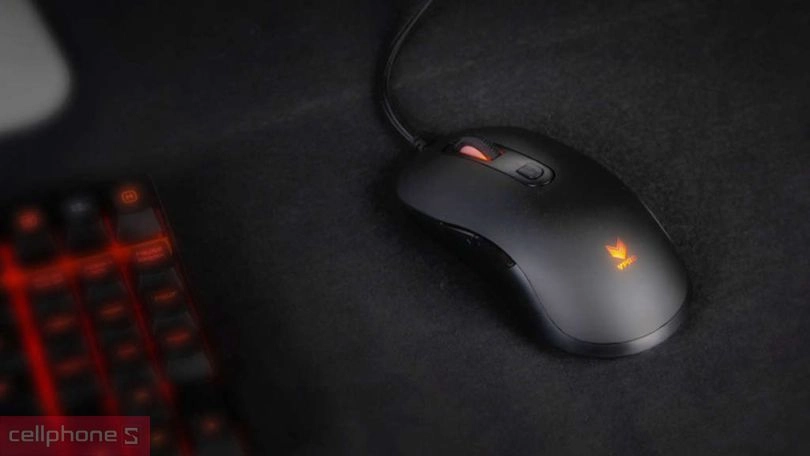 Thiết kế chuột Rapoo V16 RGB