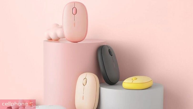 Chuột không dây bluetooth Rapoo M650 Silent