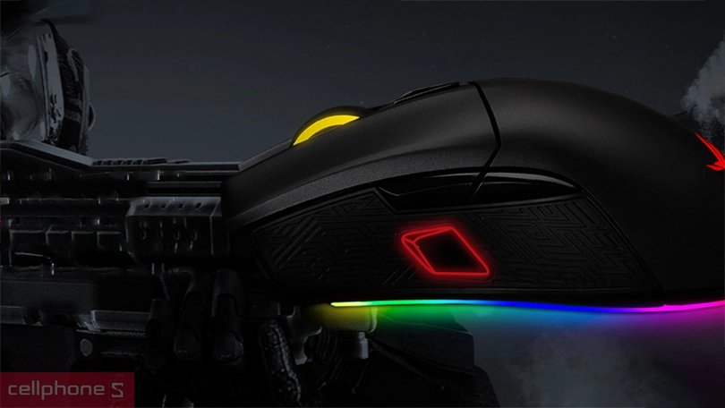 Độ nhạy chuột Asus Rog Gladius II