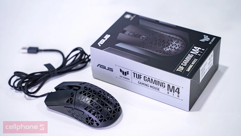 Chuột Gaming có dây Asus TUF M4 Ai