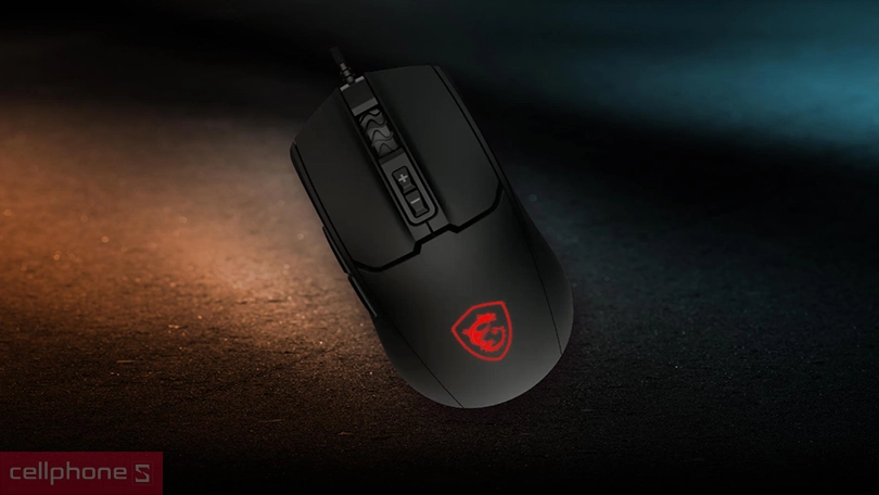 Thiết kế chuột gaming có dây MSI Forge GM10